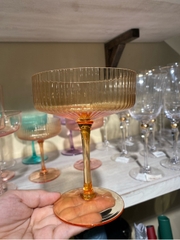 Ly cocktail kẻ màu