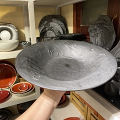 Tô loe 12inch đen méo C354
