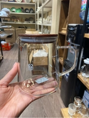 Bình cafe thuỷ tinh màu