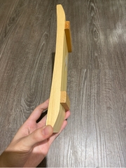 Tấm sushi giả men rạn đen