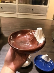 Đĩa kiểu núi Phú Sĩ 20cm