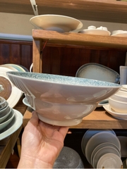 Bát chiết yêu 23cm kem phun đen