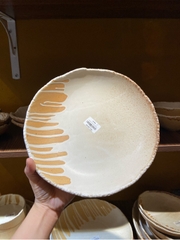 Đĩa sâu 10inch nâu sa mạc