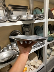 Đĩa INOX tròn xoáy 27.5cm