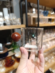 Rót pha chế núm gỗ tròn