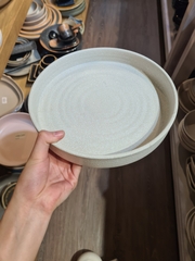 Khay tròn sâu 24x4.5cm Lộc Phát (không vệt)