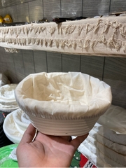 Giỏ mây bọc vải