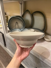 Bát chiết yêu 20cm M1 màu kem (lòng nhỏ) (cái)