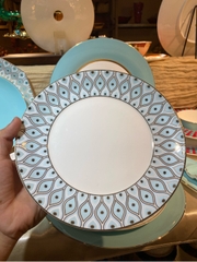 Đĩa nông 20cm Peacock