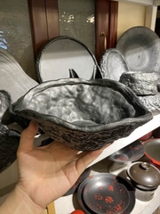 Tô 7.5inch đen méo C268