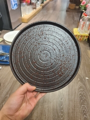Đĩa tròn vành đứng 22cm