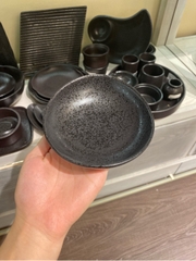 Tô 12.5cm màu đen (không vệt)