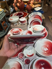 Đĩa Nón 9.5inch Trăng Đỏ