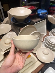Chén cơm 11.5x6cm màu be ( MÀU MỚI)