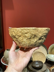 Tô tròn dày be phun nâu