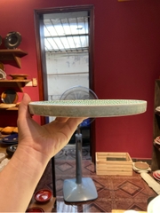 Đĩa tròn 9inch tàn ong xanh ngọc