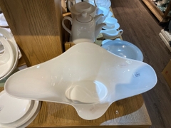 Tô cá 23.8inch trắng trơn