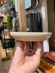Dĩa lót tách bầu 14cm màu be