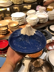Đĩa kiểu núi Phú Sĩ 20cm