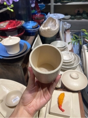 Ly tổ ong 7x9cm màu be