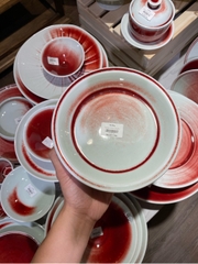 Đĩa bếp 7.5inch Trăng Đỏ