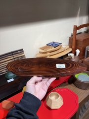Tấm Gỗ Decor Oval