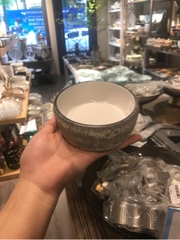Tô oval 16 x 4.5 cm phun san hô