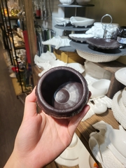 Chén Nhum 9x 4.5cm màu đen