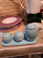 Khay gia vị xanh ngọc