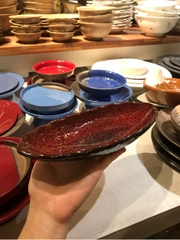Đĩa lá đỏ size 10.5