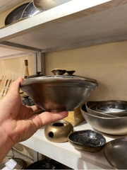 Bát soup có nắp 7 mè đen