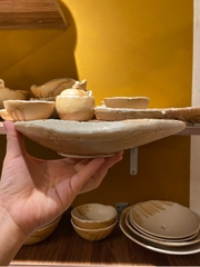 Đĩa thuyền 8inch nâu sa mạc