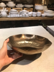 Tô sen dúng cánh 30cm Nâu đồng