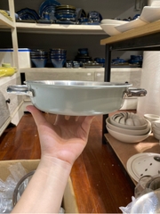 Chảo inox phủ ceramic 20 x 5cm Edelkochen_KN - Xanh Cốm