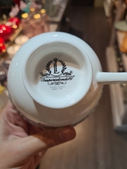 Bộ cafe xanh ngọc dây vàng