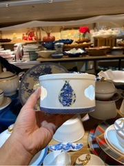 Đế đốt Blue and white