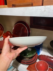 Đĩa sâu 10 đỏ viền trắng
