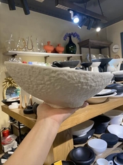 Tô vát 26*11cm trắng Shanghai