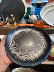 Đĩa 9.25inch Kaleidoscope Đen