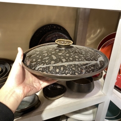 Bát soup có nắp 11 mè đen