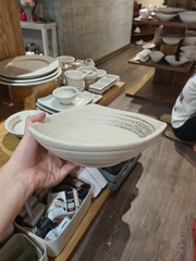 Tô 3 cạnh 21.5x7cm Lộc Phát (có vệt)