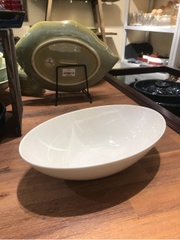 Tô oval sâu lòng 24 cm Trắng Ngà