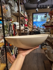 Tô oval sâu lòng 36 cm Trắng Ngà