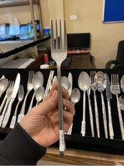 Dao Thìa Dĩa INOX 304 Mờ Đốt Trúc