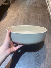 Dĩa sâu 31x8.5cm màu be