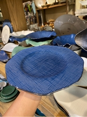 Đĩa nông 9.5 cobalt Shing star