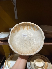 Đĩa sâu 8inch nâu sa mạc