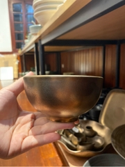 Chén cơm 11.5x6cm nâu đồng