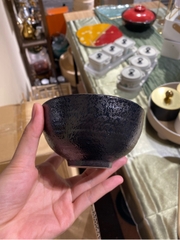 Chén cơm 11x6cm màu đen (không vệt)