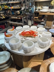 Đĩa tôm hùm(có lỗ) (Trong Bộ 3)